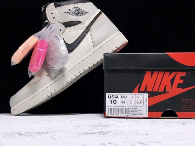 1st Kicks Shoes Light 1 High Air SB x Nike CD6578-006 OG Jordan Bone 0703